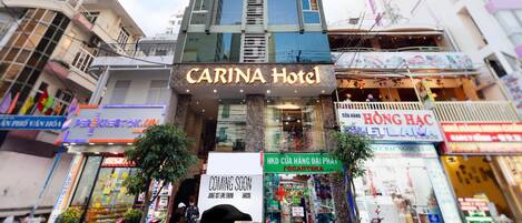 Voorkant van accommodatie