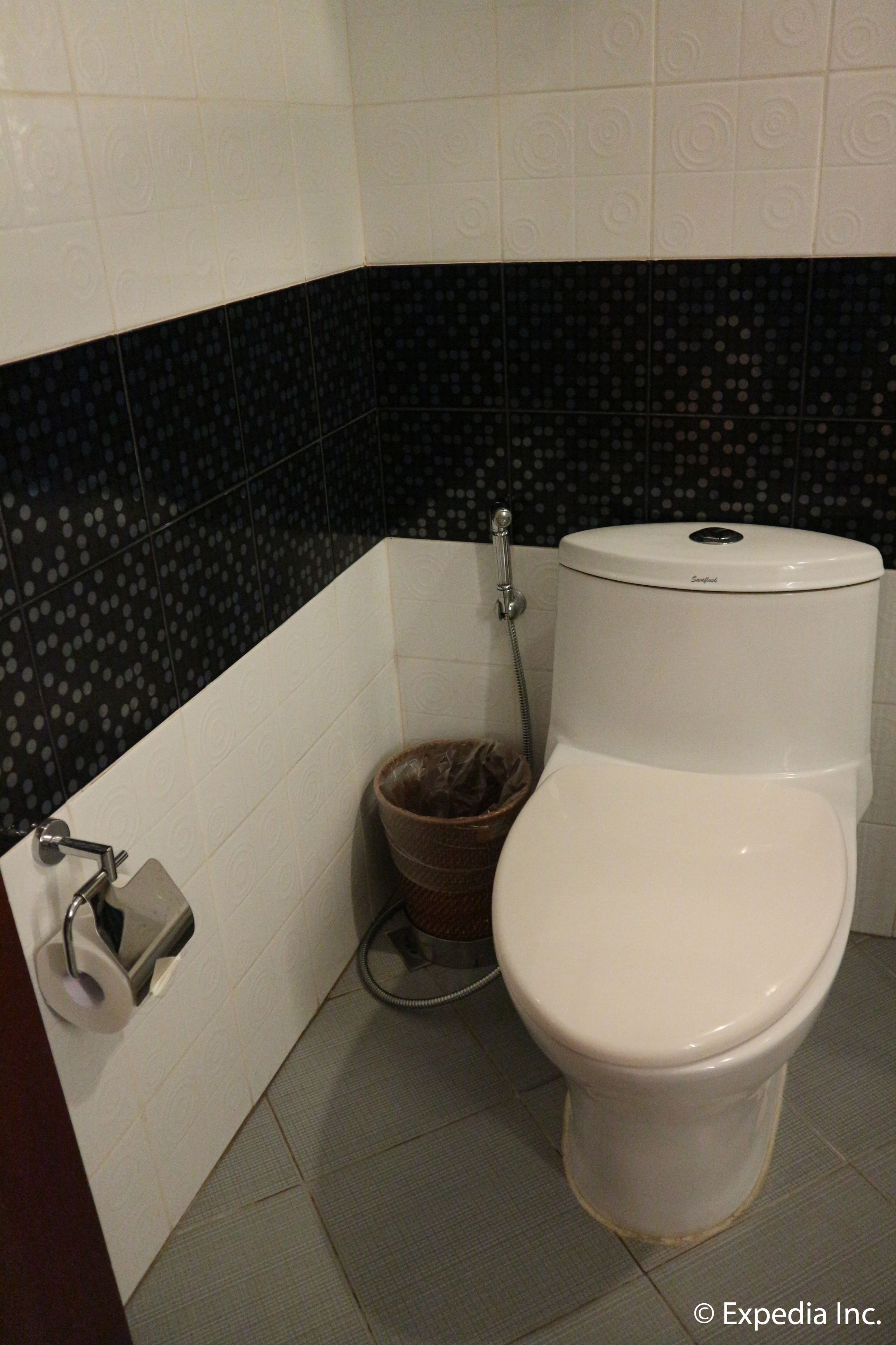 superior room | bathroom | shower, hair dryer, slippers, towels