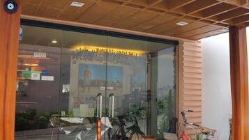 EntrĂ©e de lâhĂ©bergement