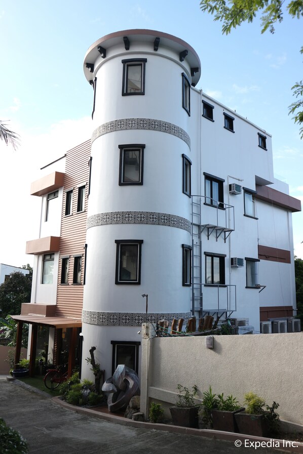 Fassade der Unterkunft