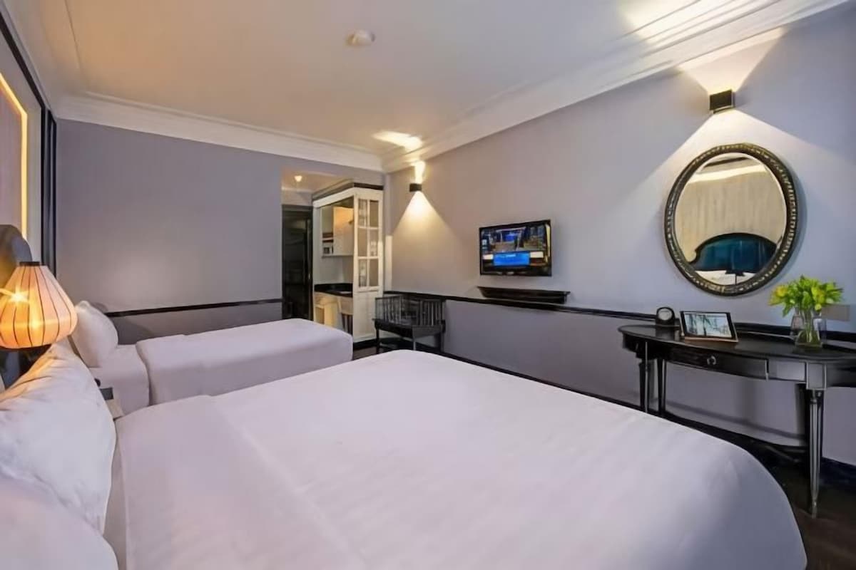 ผ้าปูที่นอน Frette จากอิตาลี, เครื่องนอนระดับพรีเมียม, เตียงเมมโมรีโฟม