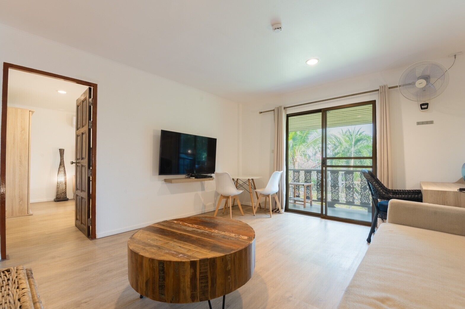 one bedroom junior suite | living area | lcd tv, table football, ping pong, toys