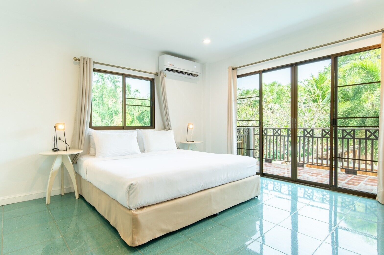 three bedroom family suite with balcony | 1 bedroom, minibar, in-room safe, individually decorated