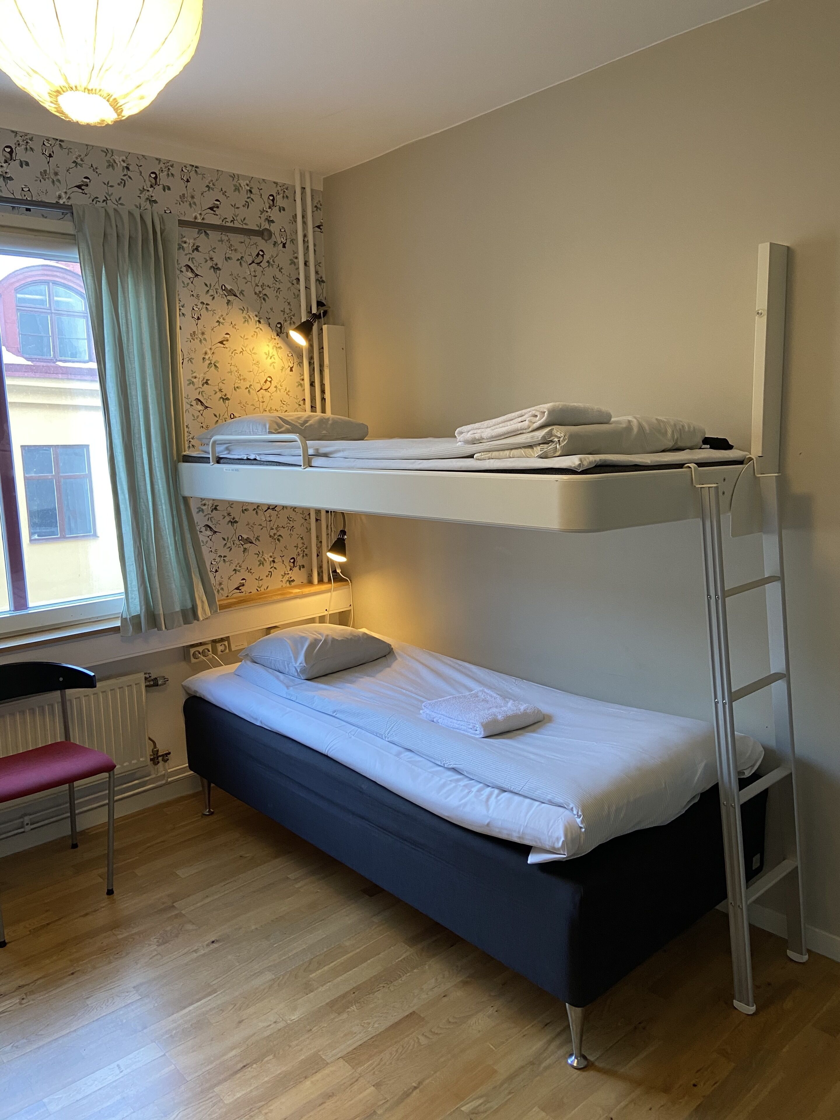 premium bedding, individually furnished, desk, free wifi