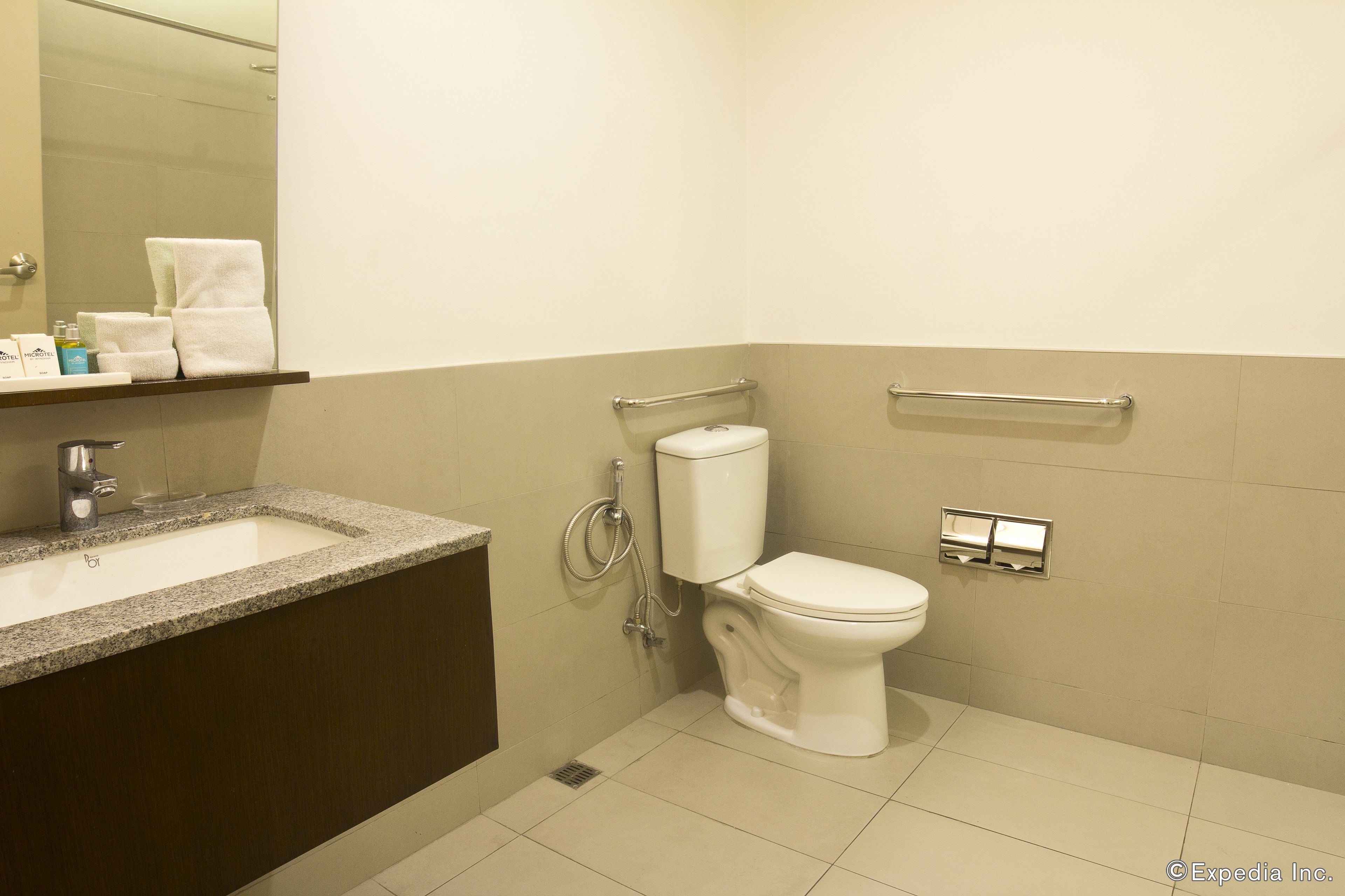 room, 1 queen bed, accessible, non smoking | bathroom | shower, free toiletries, hair dryer, bidet