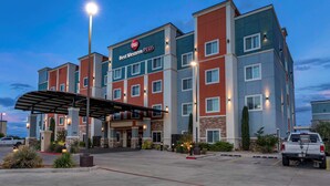 A multi-story hotel with a modern design, featuring a prominent 'Best Western PLUS' sign. - Best Western Plus North Odessa Inn & Suites (Odessa)