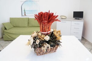 公寓, 1 间卧室 | 起居区 | 电视