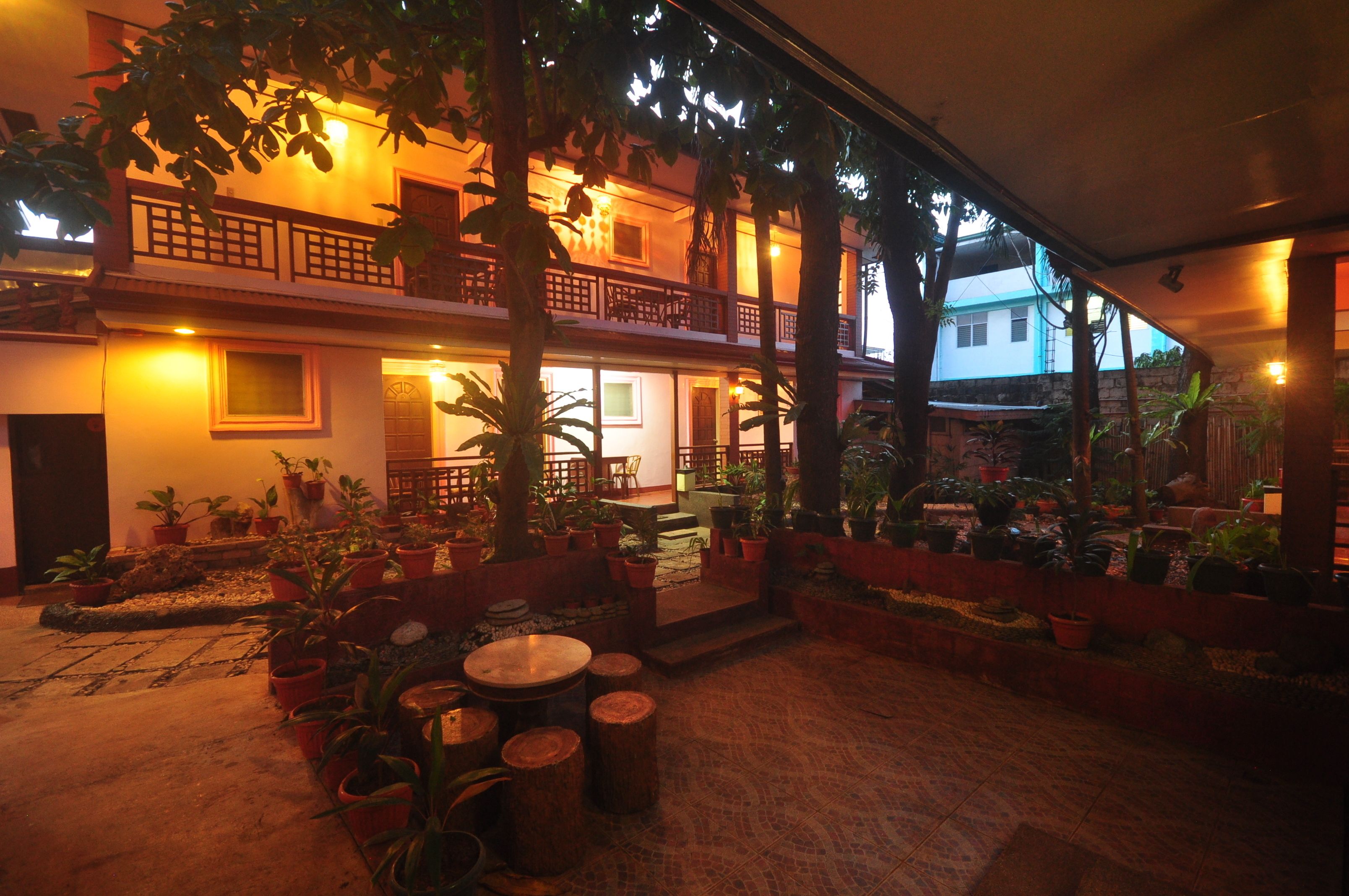 front of property – evening/night