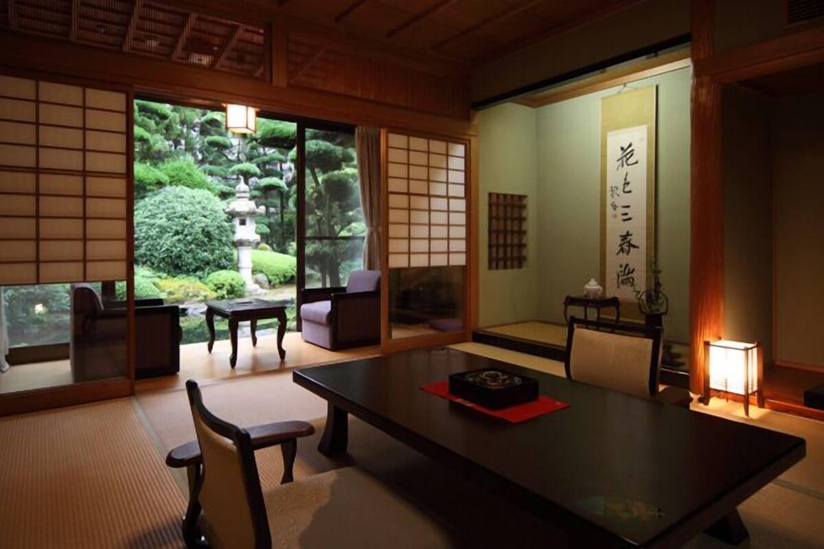 Japanese Sukiya Style Building (8+4 Tatami Space) | Living area | TV