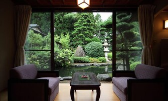 Japanese Sukiya Style Building (8+4 Tatami Space) | View from room