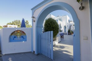 Entrée de l’hébergement