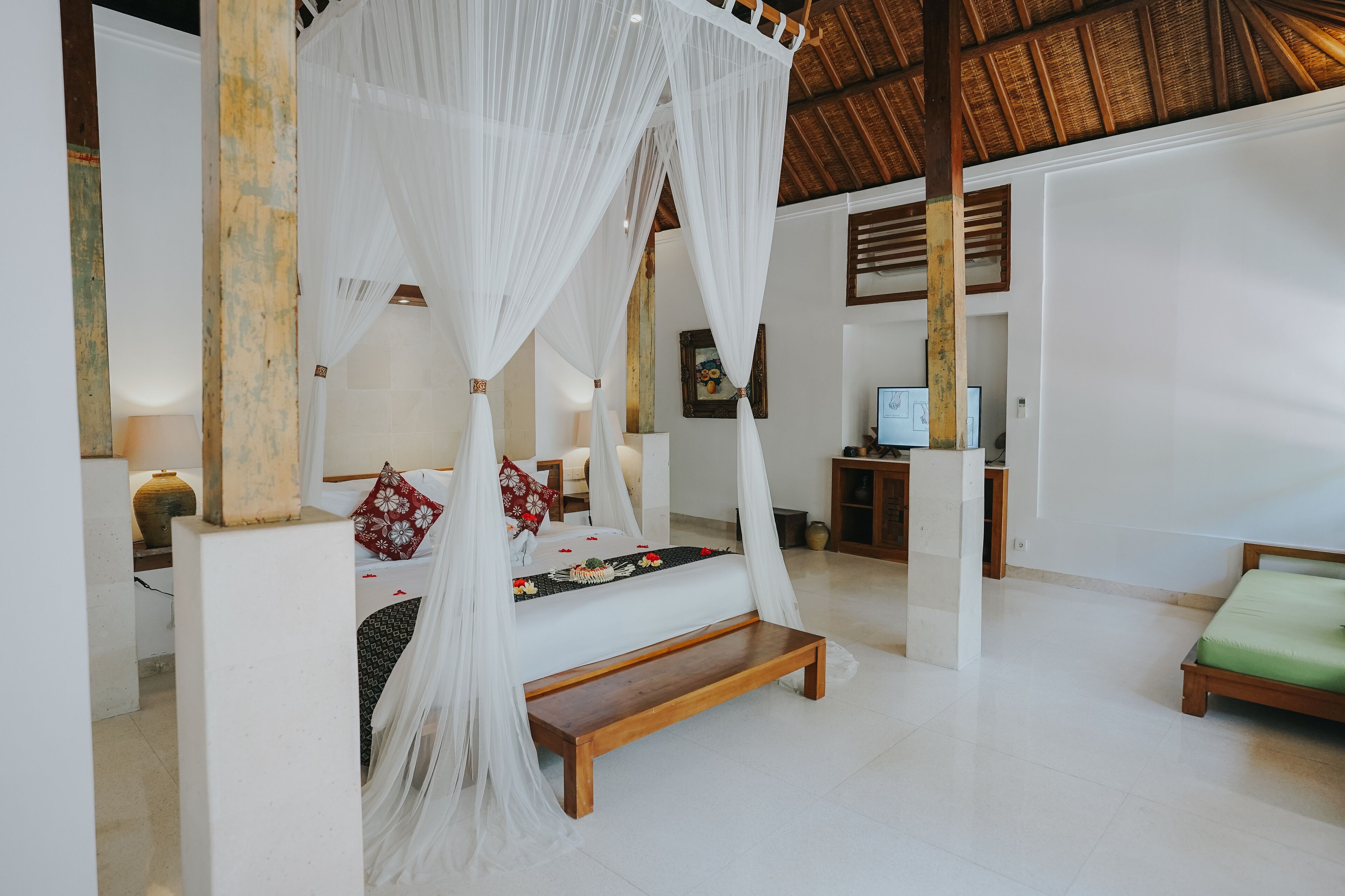 one bedroom villa with private pool | 1 bedroom, minibar, in-room safe, desk