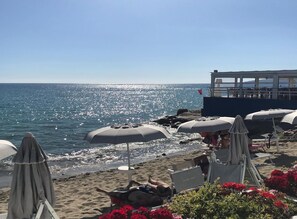 On the beach, white sand, beach bar, fishing - Hotel Venere (Ascea)