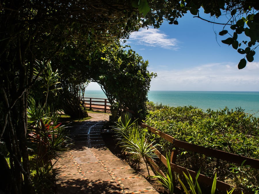 White sand, beach bar