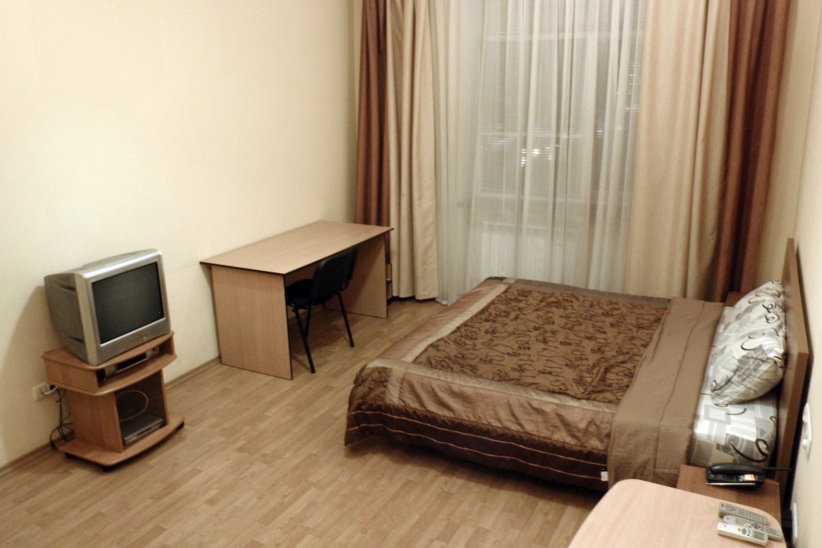 Comfort Studio (Krasnoarmeyskaya 24) | Egyptian cotton sheets, pillowtop beds