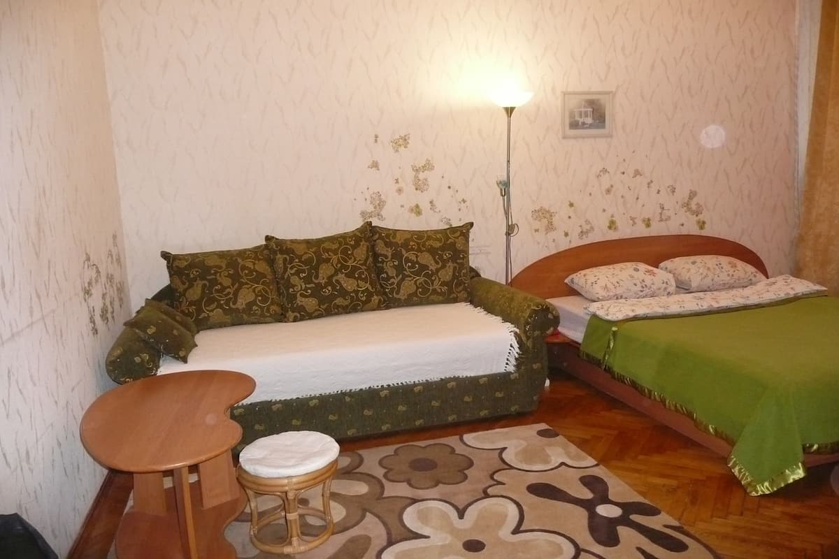Standard Apartment (Luteranskaya 6) | Egyptian cotton sheets, pillowtop beds