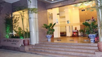 Entrée de l’hébergement