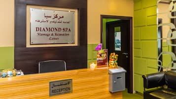 Spa reception