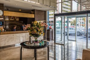 Interior entrance - Nehal Hotel (Abu Dhabi)