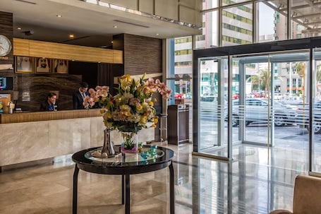 Interior entrance