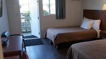 Standard Room, 2 Double Beds | Desk, free WiFi, bed sheets