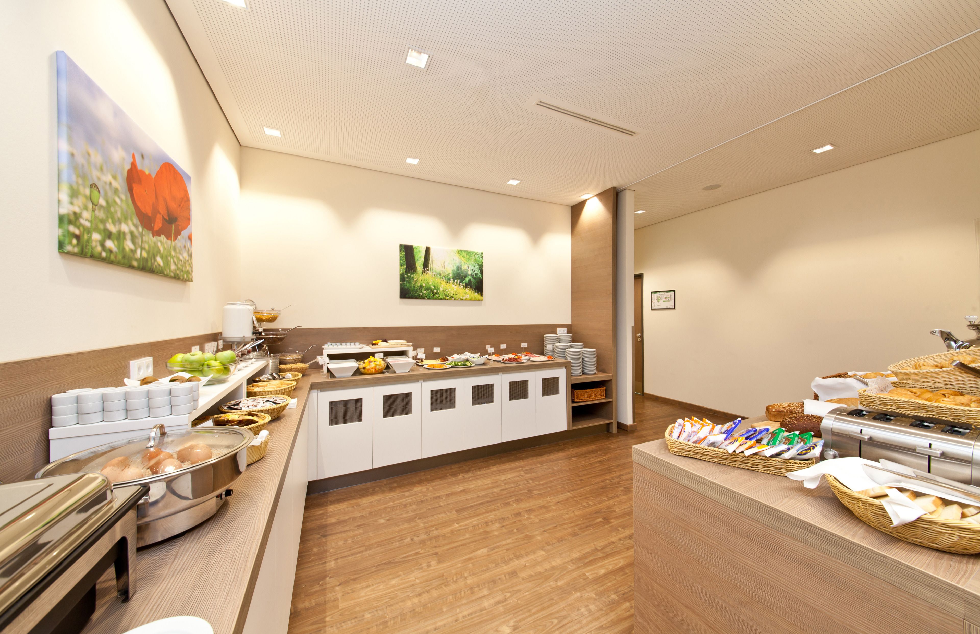 daily buffet breakfast (eur 19 per person)