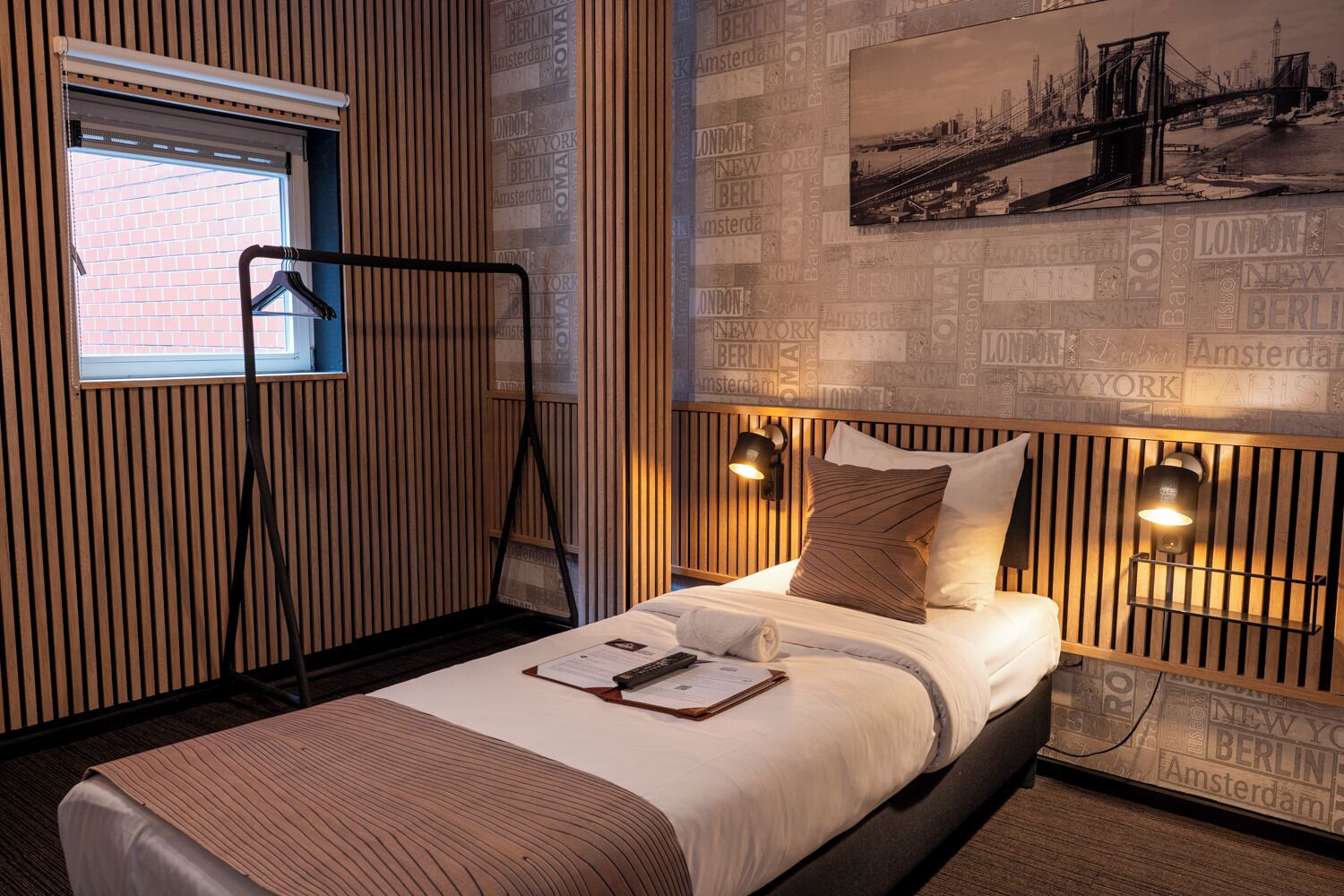 Economy Single Room | Desk, laptop workspace, blackout drapes, iron/ironing board