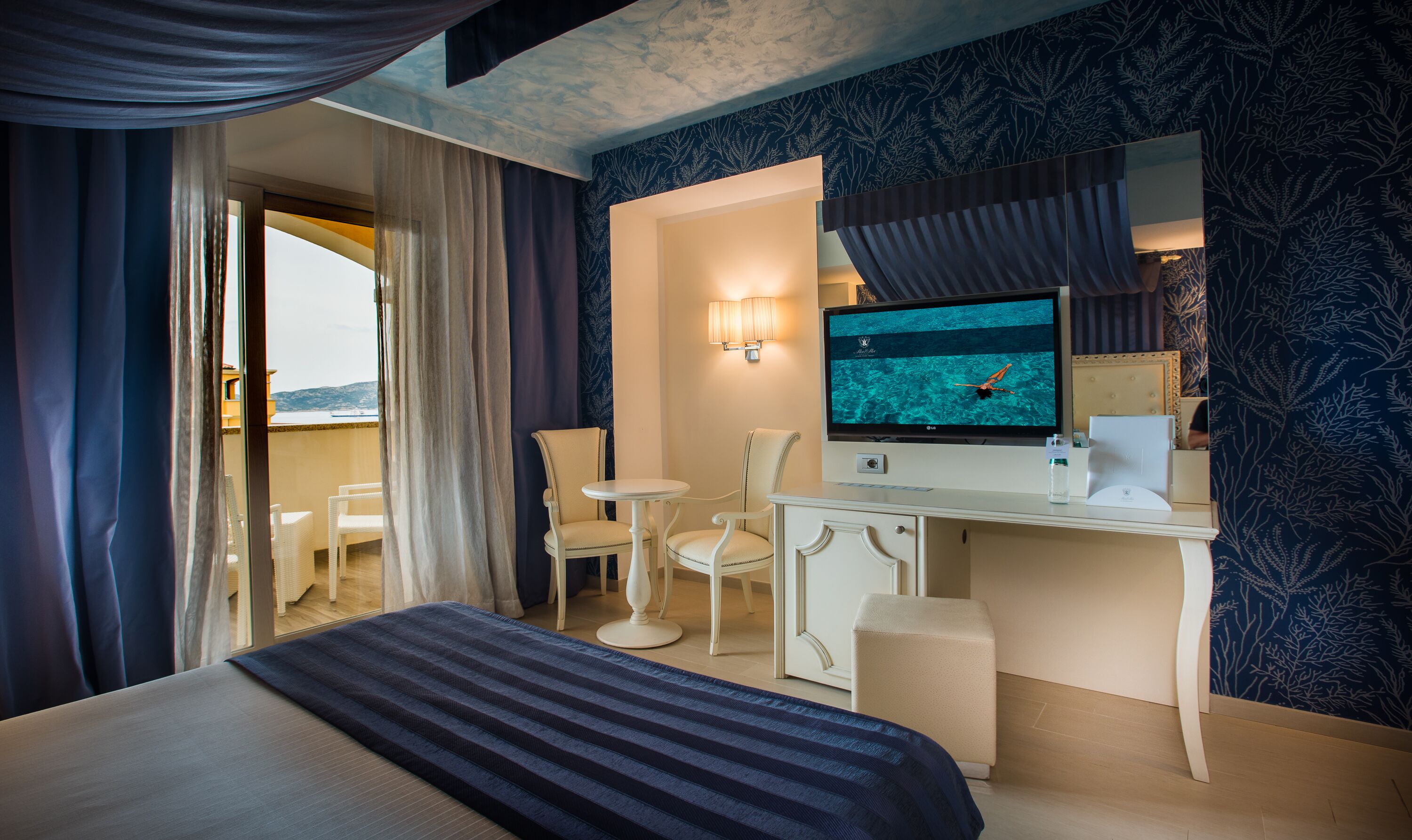 Italienska Frette-lakan, sängtillbehör av högsta kvalitet och duntäcken