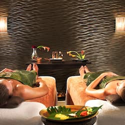 Hot tub, steam room, body treatments, aromatherapy, hot stone massages
