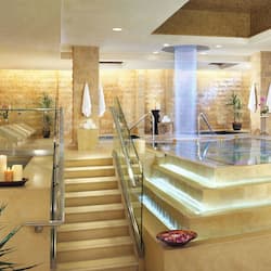 Hot tub, steam room, body treatments, aromatherapy, hot stone massages