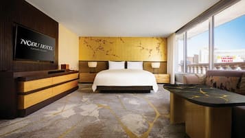 Nobu Hakone Suite | 1 Schlafzimmer, hochwertige Bettwaren, Pillowtop-Betten, Minibar