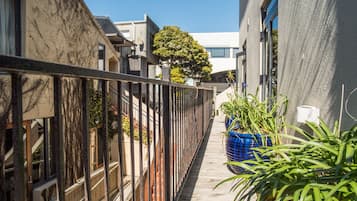 Queen Studio with Private Bathroom | Balcony view