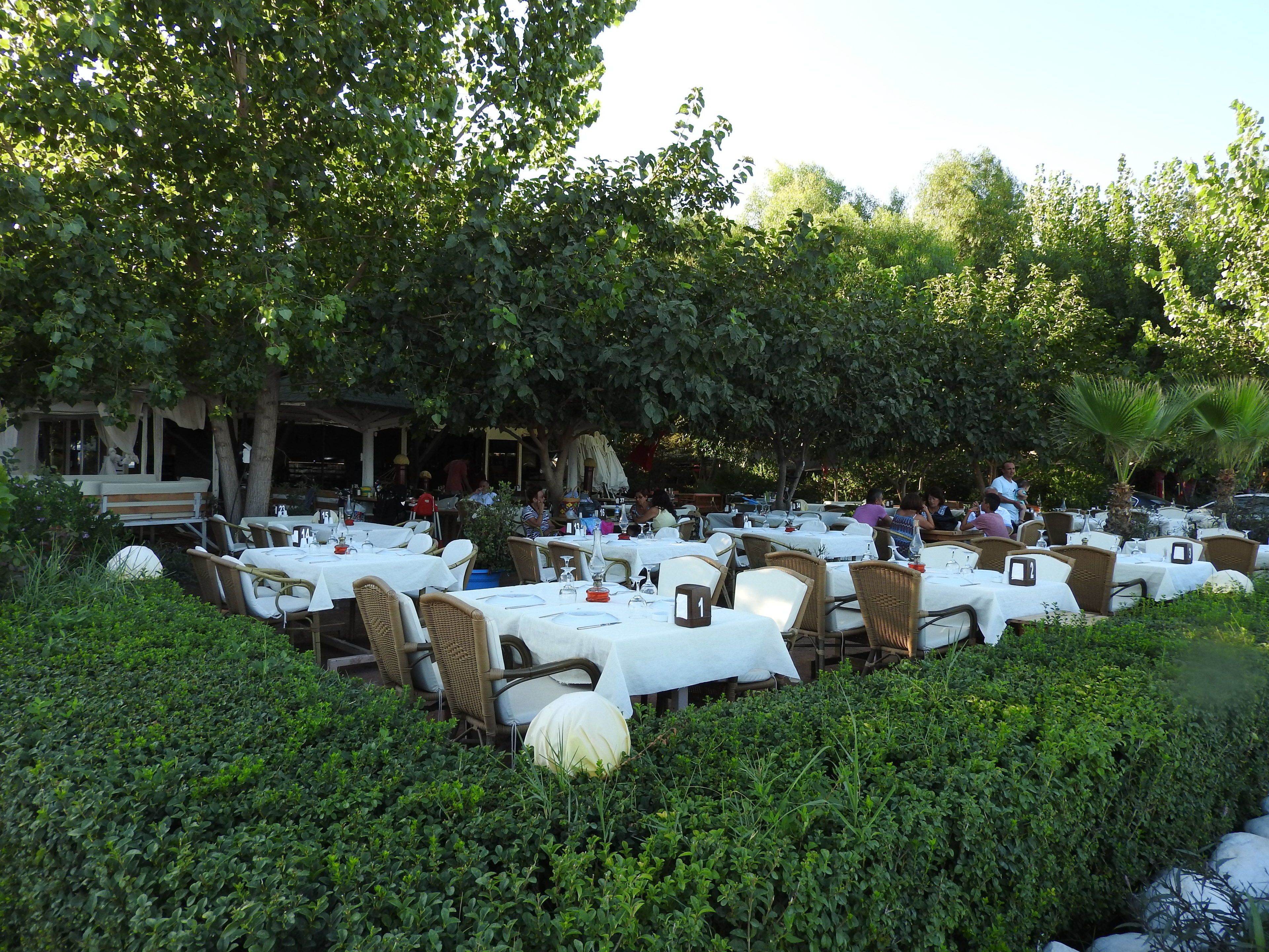 Restaurante al aire libre