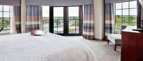 Premium bedding, in-room safe, desk, blackout curtains