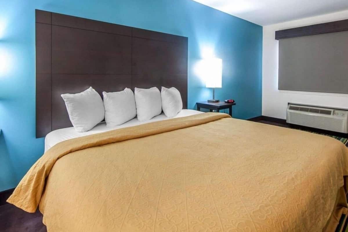 Desk, iron/ironing board, free WiFi, bed sheets