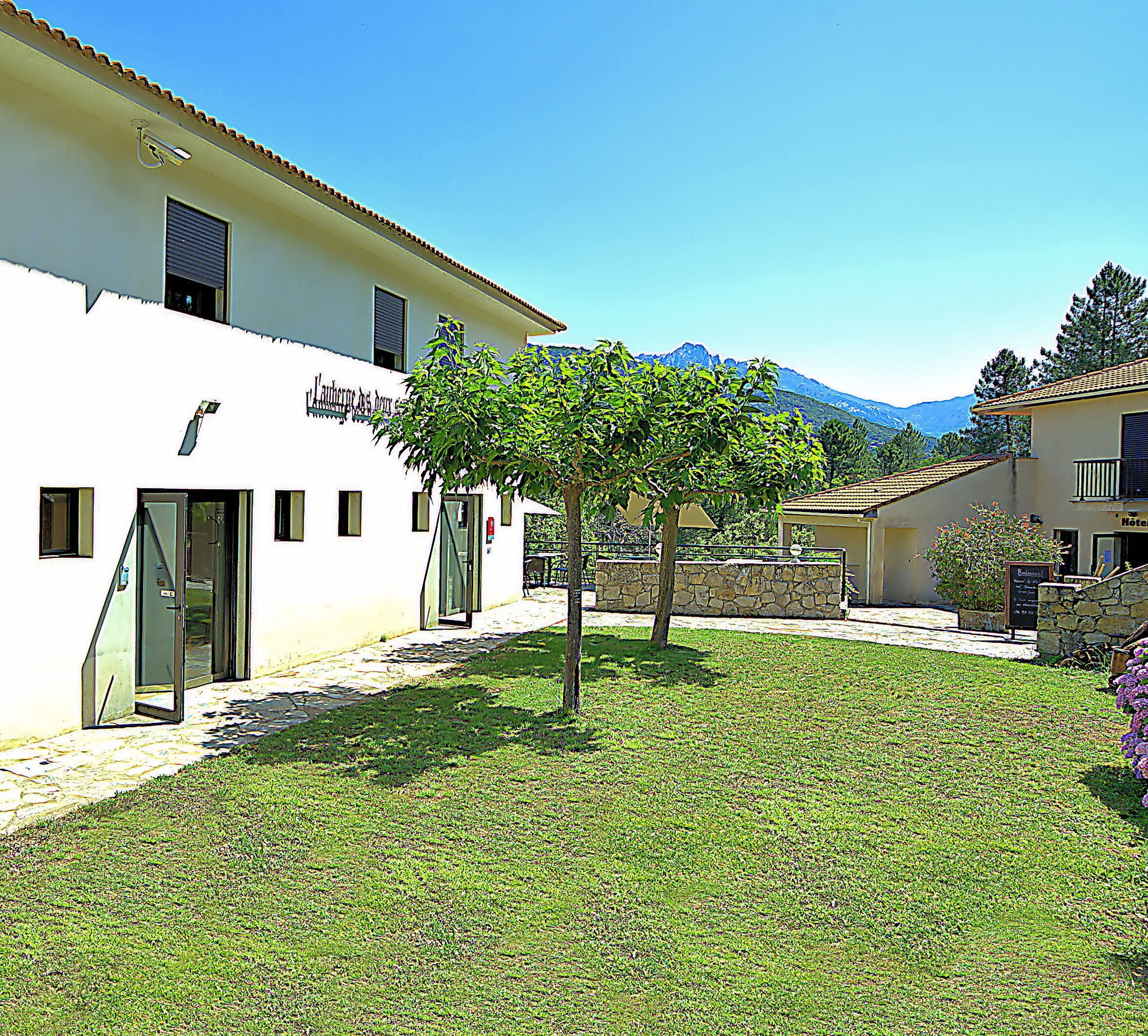 Façade de l’hébergement