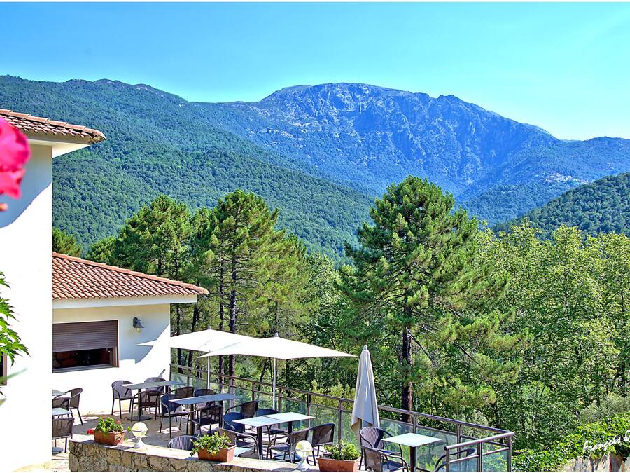 Façana frontal de l'allotjament