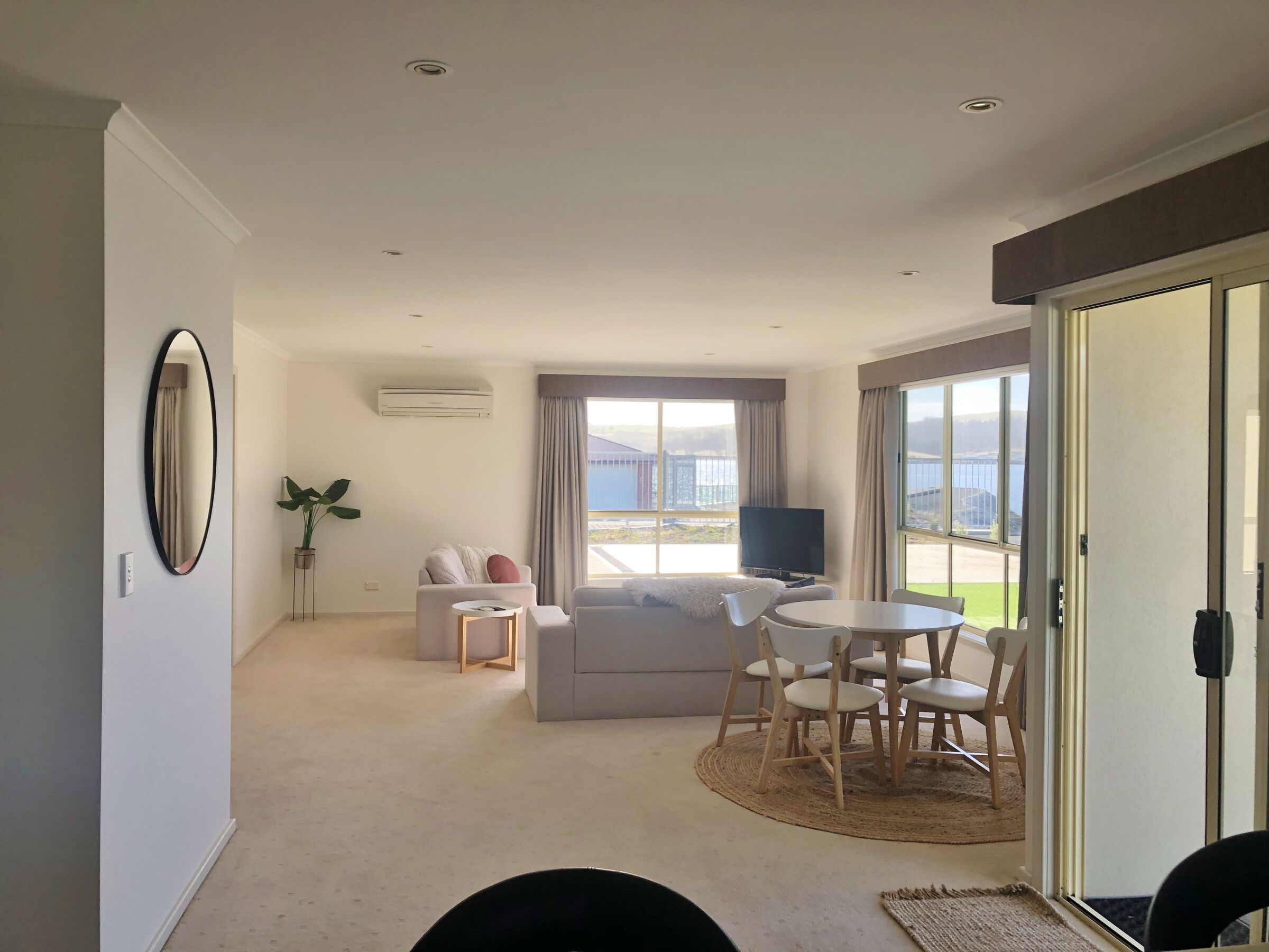 Signatur-villa | Opholdsområde | 40-tommers LCD-tv med digitale kanaler, tv, streamingtjenester