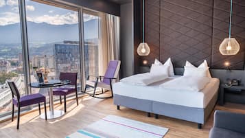 Quarto luxo | Cofres nos quartos, quartos à prova de som, berços (sobretaxa)