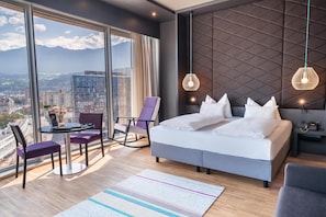 Deluxe Room | In-room safe, soundproofing, cribs/infant beds, free WiFi - ADLERS Hotel (Innsbruck)