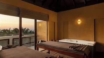 Behandlungsräume für Paare, Dampfbad, Körperbehandlungen, Aromatherapie