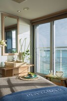 Sauna, bain à remous, hammam, soins d'hydrothérapie