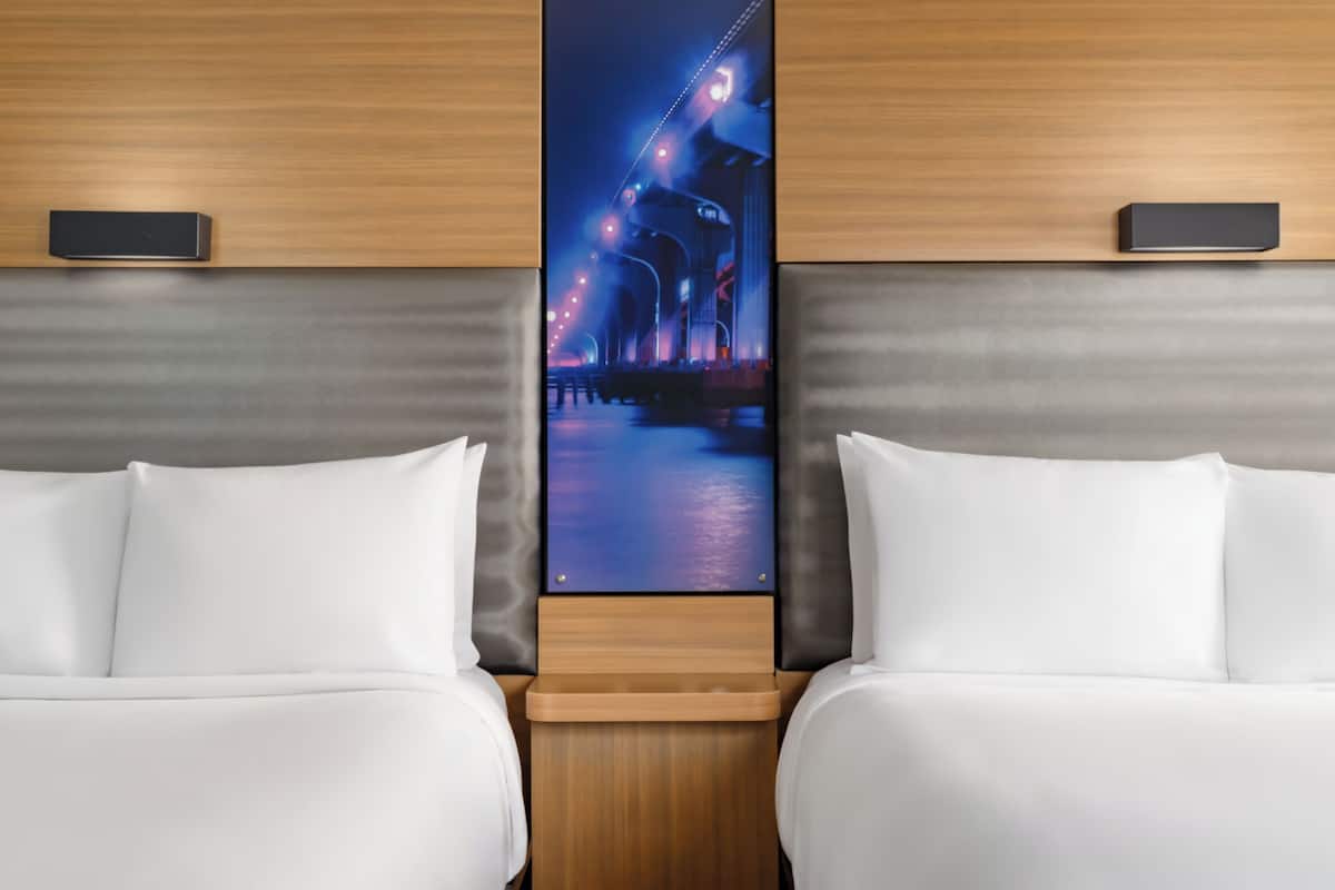 In-room safe, desk, blackout drapes, iron/ironing board