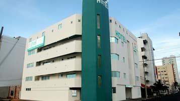 Façana frontal de l'allotjament