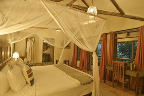 Deluxe Chalet, 1 Twin Bed, Mountainside | In-room safe, desk - Gorilla Safari Lodge (Bwindi)