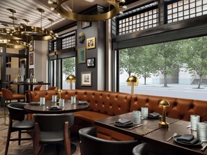 Lunch, dinner, brunch served; American cuisine 