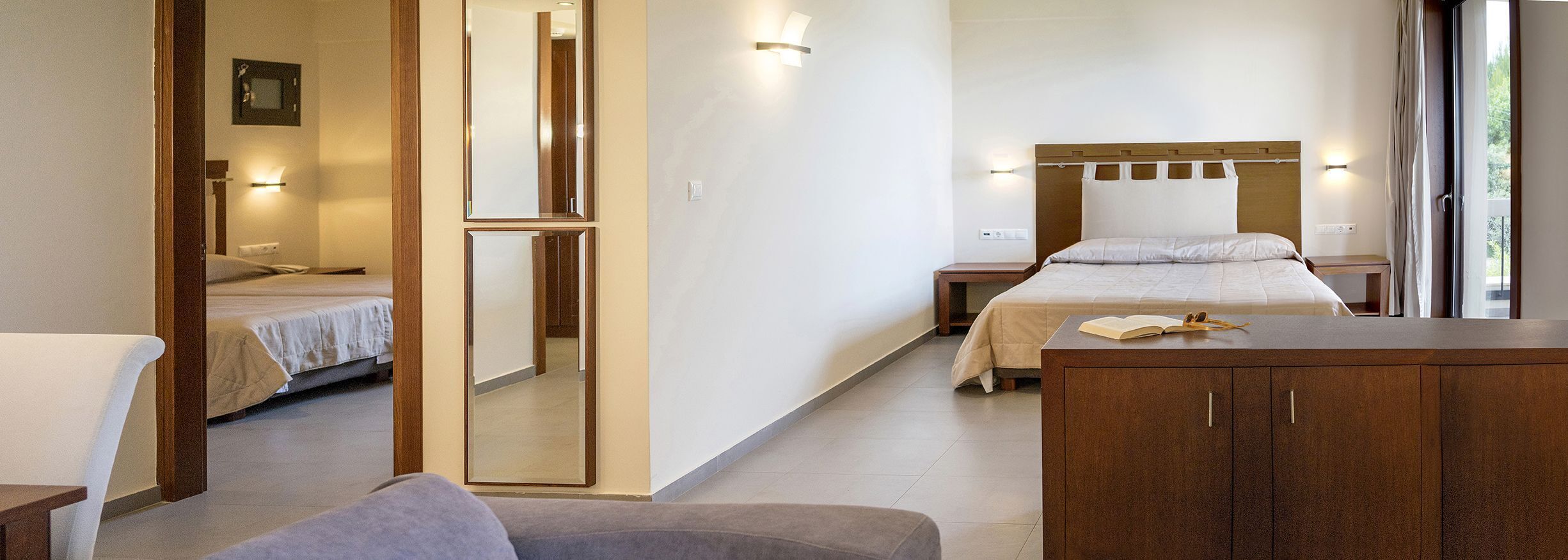 Minibar, lydisolering, strygejern/strygebræt, gratis Wi-Fi