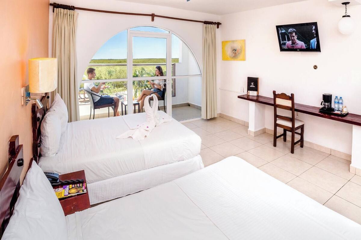 In-room safe, desk, blackout drapes, iron/ironing board (on request)
