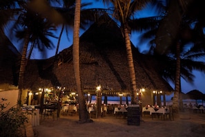 Breakfast, lunch and dinner served  - Neptune Palm Beach Boutique Resort & Spa All Inclusive (Diani Beach)