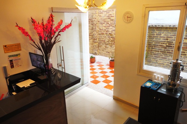 Interior entrance